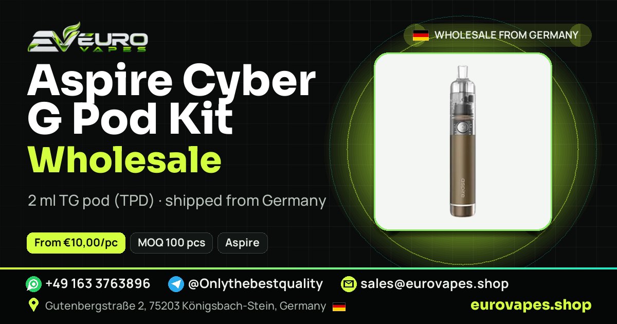 This device wholesale price and MOQ – Euro Vapes Germany