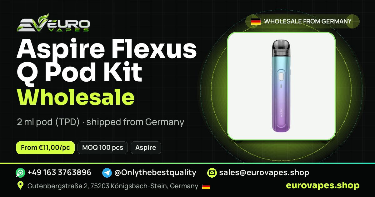 This device wholesale price and MOQ – Euro Vapes Germany