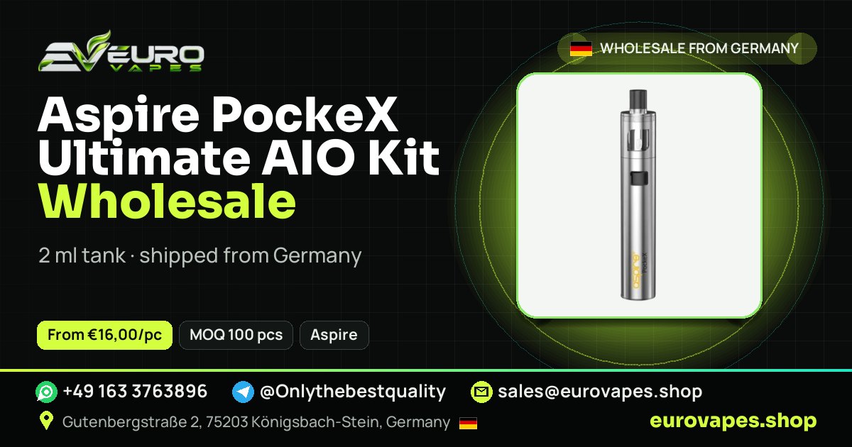 This device wholesale price and MOQ – Euro Vapes Germany