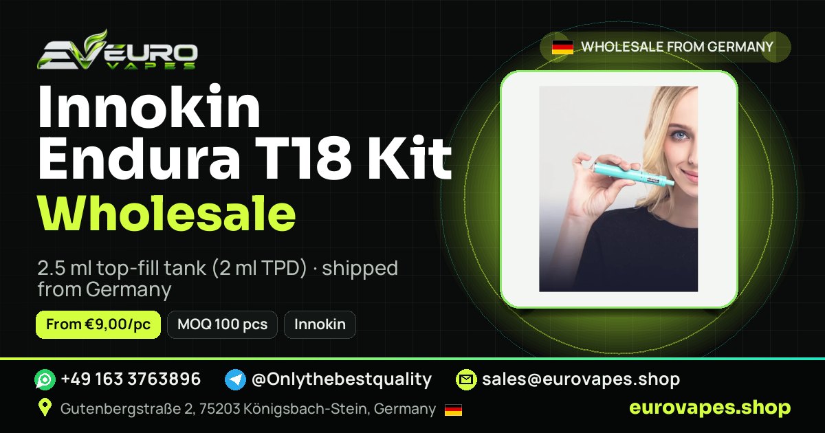 This device wholesale price and MOQ – Euro Vapes Germany