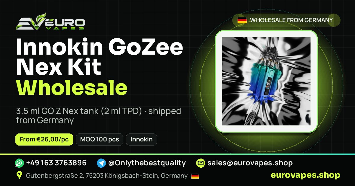 This device wholesale price and MOQ – Euro Vapes Germany