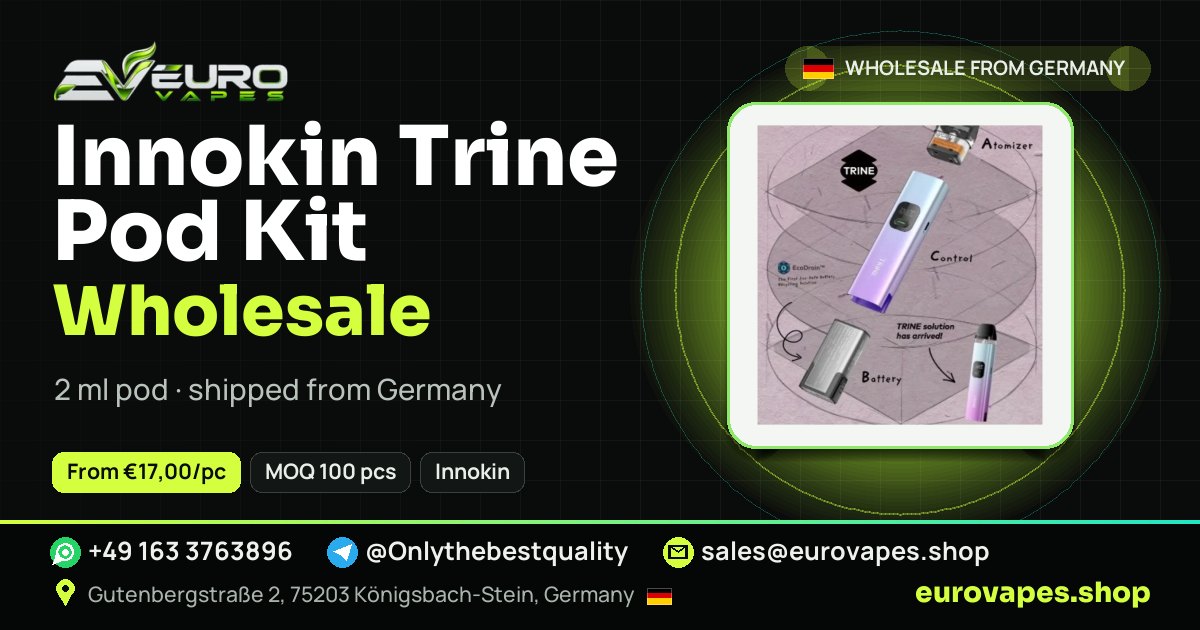 This device wholesale price and MOQ – Euro Vapes Germany