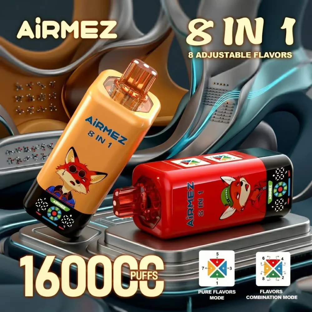 Airmez Fox 160K 8-in-1 wholesale – buy in bulk from Euro Vapes Germany