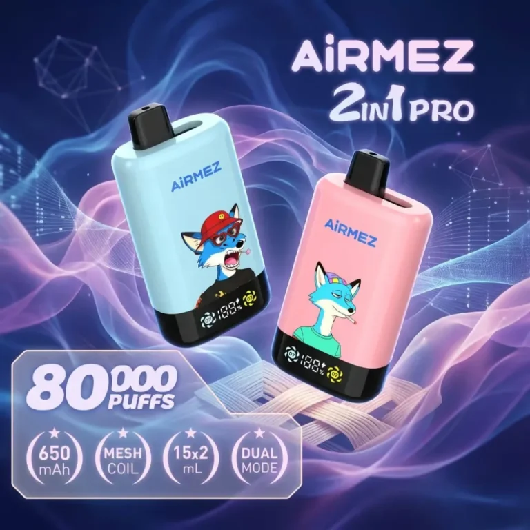 Airmez Fox 80K 2-in-1 Pro wholesale – buy in bulk from Euro Vapes Germany
