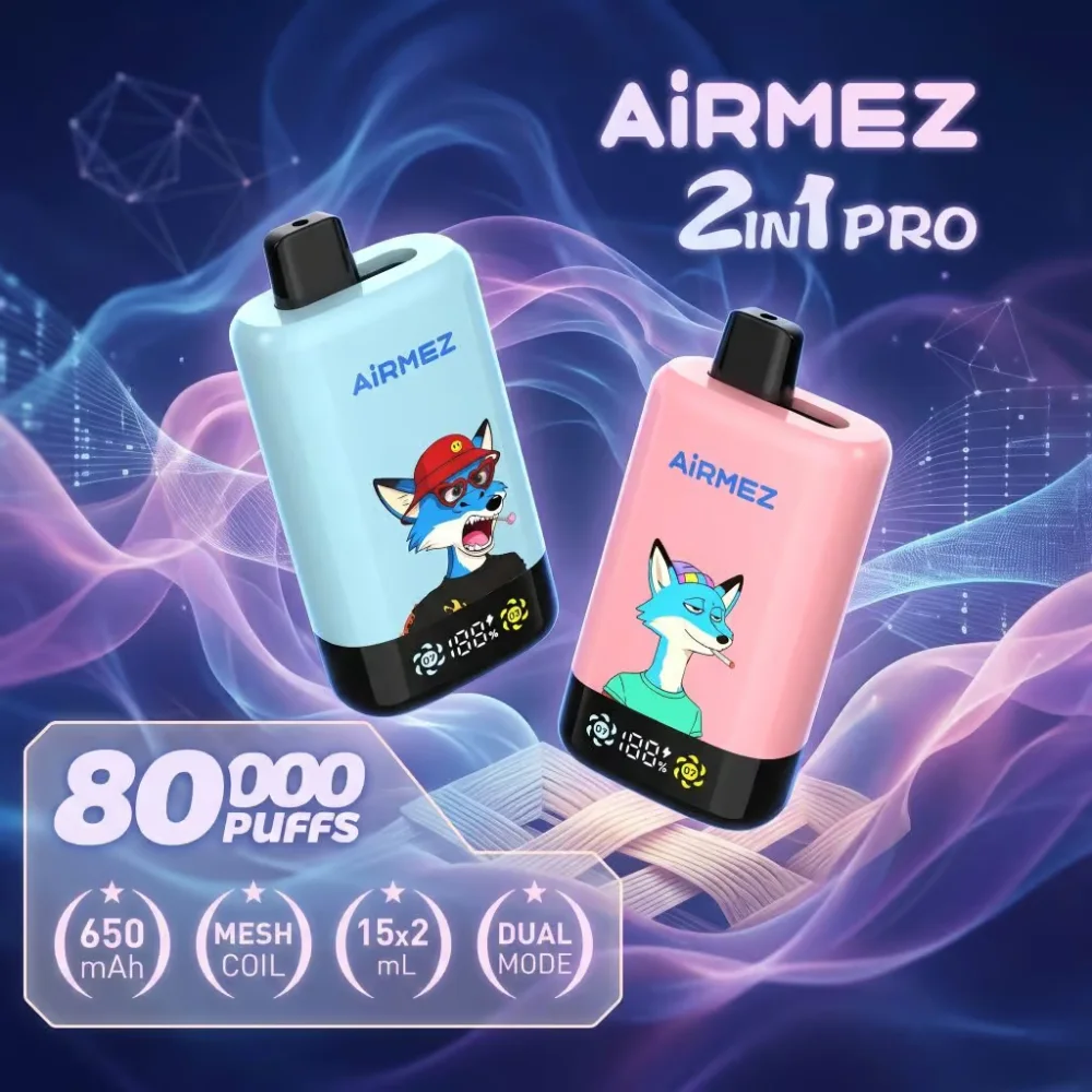 Airmez Fox 80K 2-in-1 Pro wholesale – buy in bulk from Euro Vapes Germany