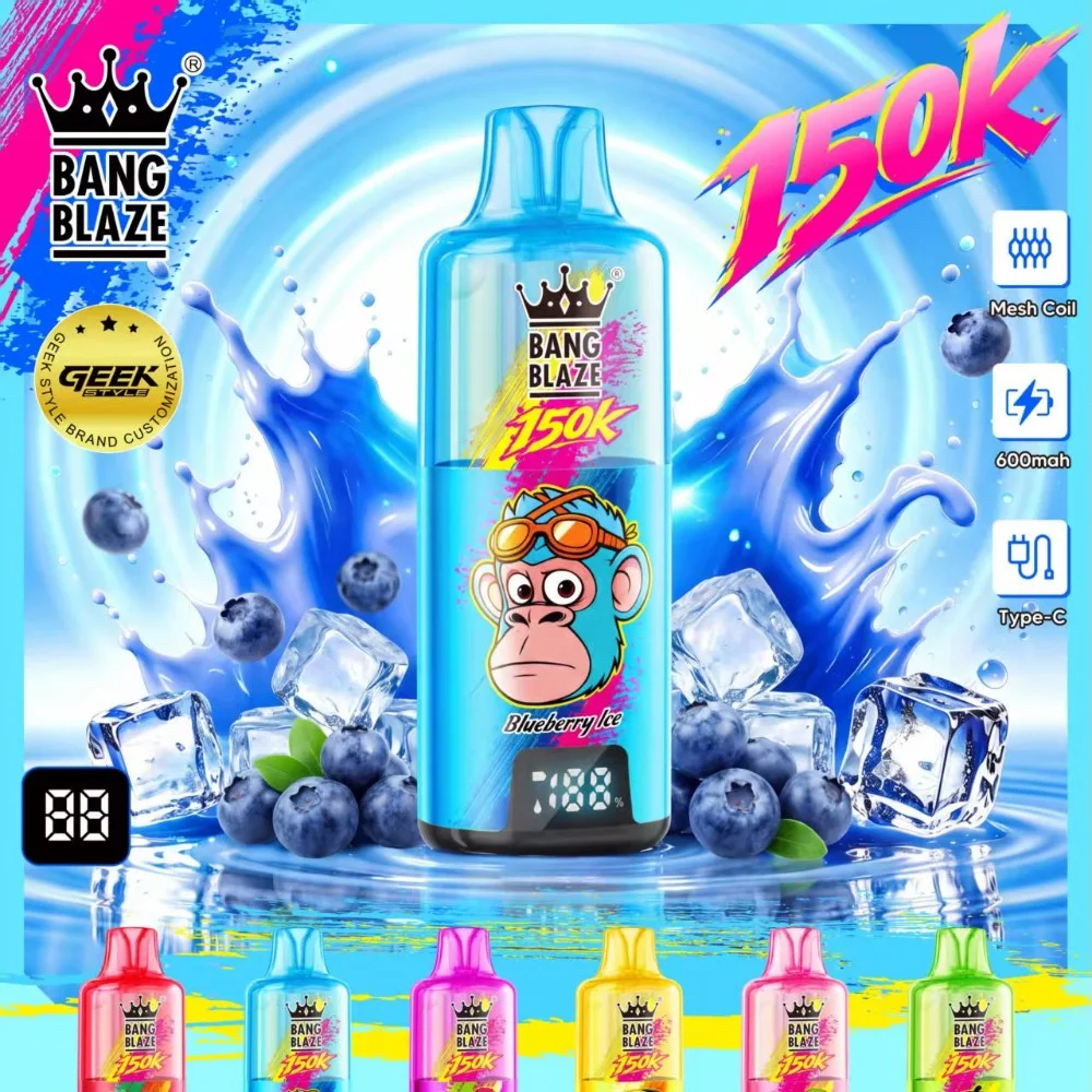 Bang Blaze 150K Clear Tank wholesale – buy in bulk from Euro Vapes Germany