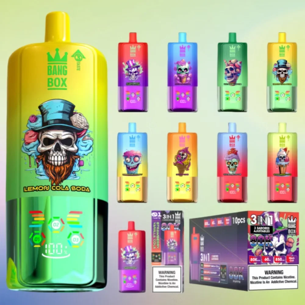 Bang Box 80K 3-in-1 wholesale – buy in bulk from Euro Vapes Germany