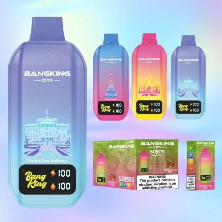Bang King City 50000 wholesale – buy in bulk from Euro Vapes Germany