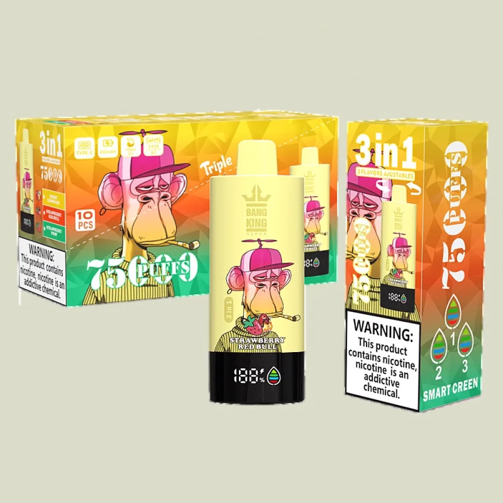 Bang King Triple 75000 wholesale – buy in bulk from Euro Vapes Germany