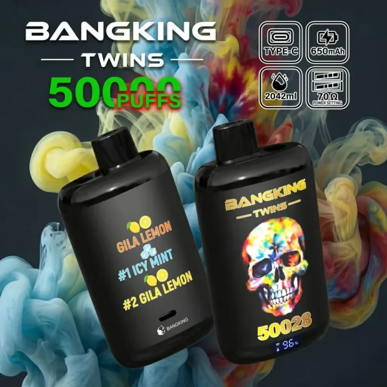 Bang King Twins 50000 wholesale – buy in bulk from Euro Vapes Germany