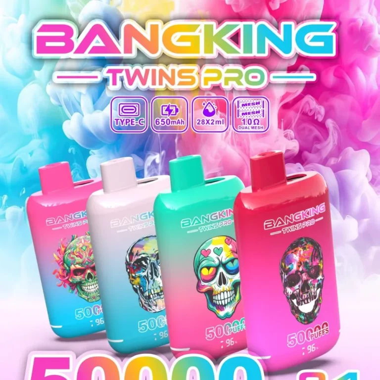 Bang King Twins Pro 50K wholesale – buy in bulk from Euro Vapes Germany