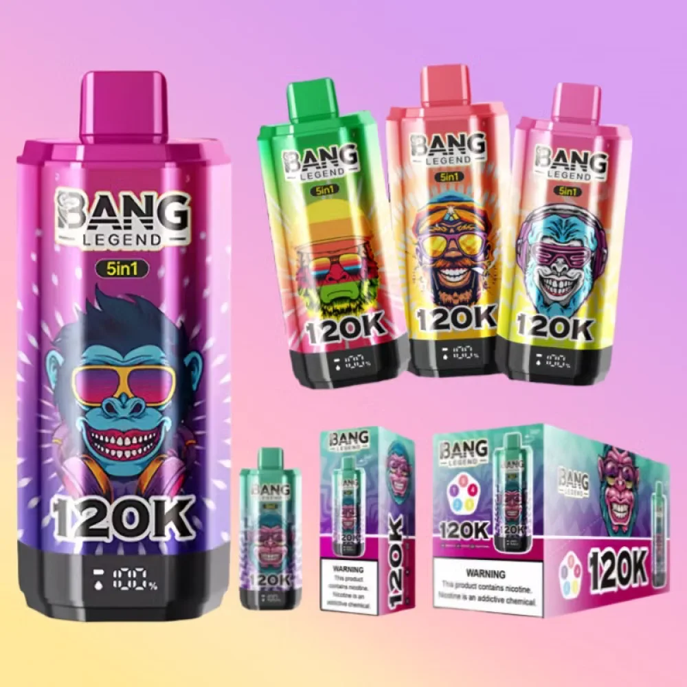 Bang Legend 120K 5-in-1 wholesale – buy in bulk from Euro Vapes Germany