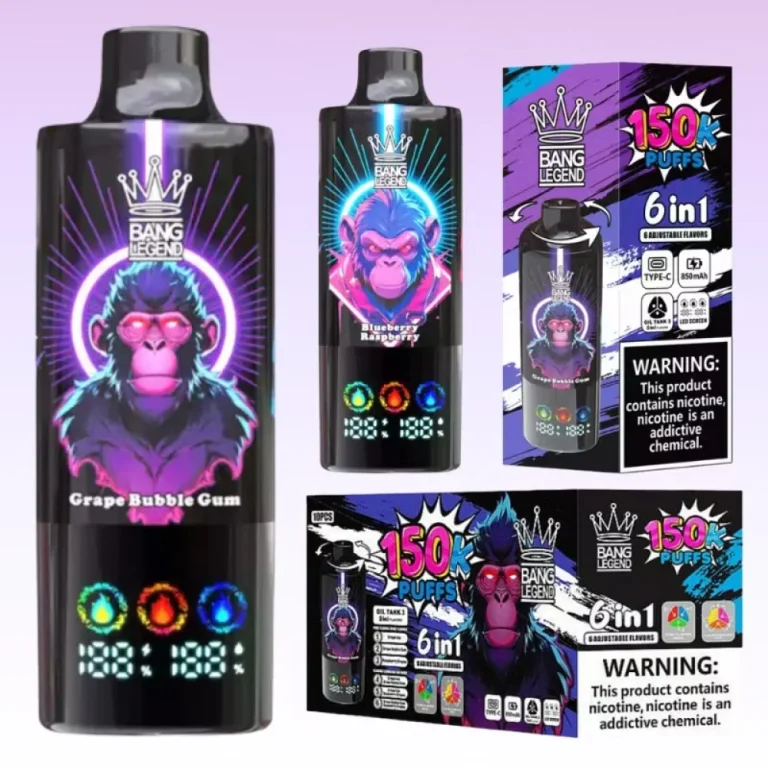 Bang Legend 150K 6-in-1 wholesale – buy in bulk from Euro Vapes Germany