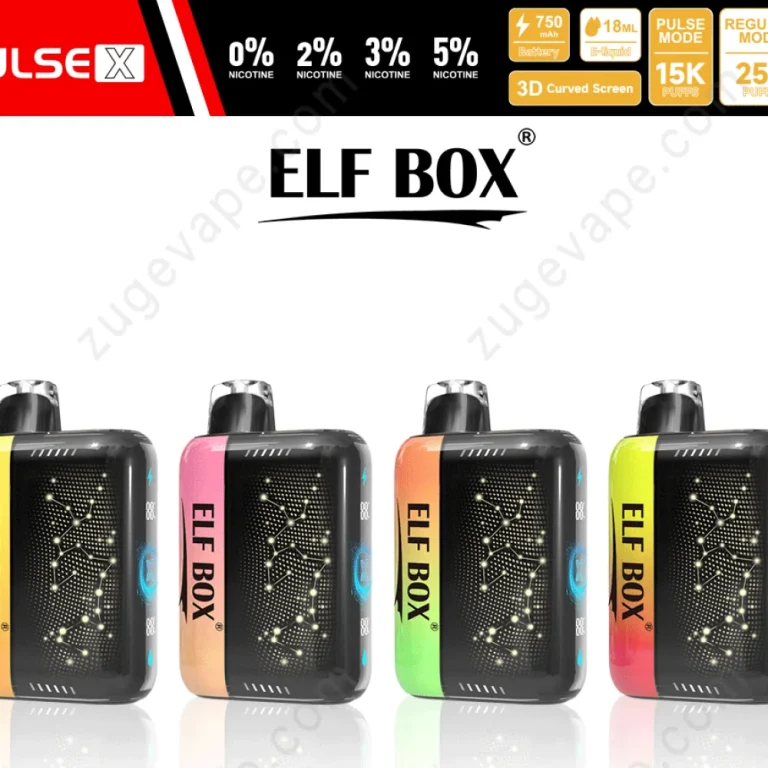 Elf Box Pulse X 25000 wholesale – buy in bulk from Euro Vapes Germany
