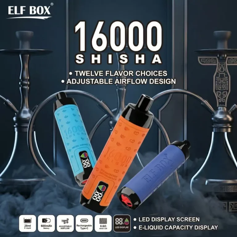Elf Box Shisha 16000 wholesale – buy in bulk from Euro Vapes Germany
