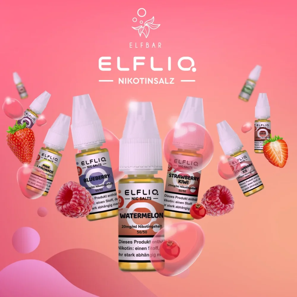 Elfliq Nic Salt 10ml wholesale – buy in bulk from Euro Vapes Germany