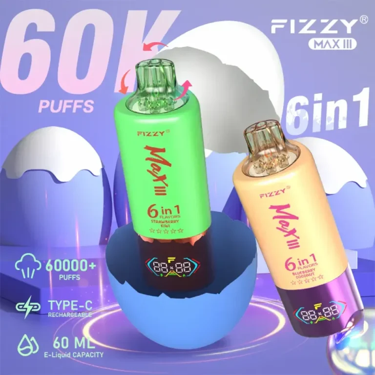 Fizzy Max 60000 6-in-1 wholesale – buy in bulk from Euro Vapes Germany