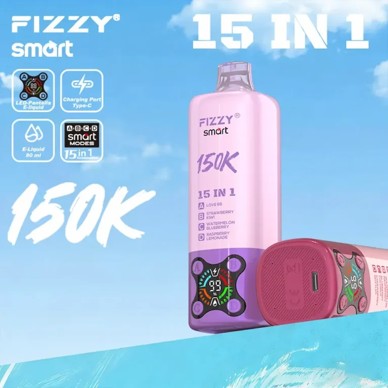 Fizzy Smart 150K 15-in-1 wholesale – buy in bulk from Euro Vapes Germany