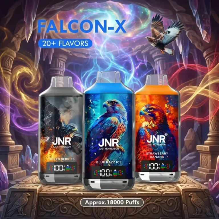 JNR Falcon X 18000 wholesale – buy in bulk from Euro Vapes Germany