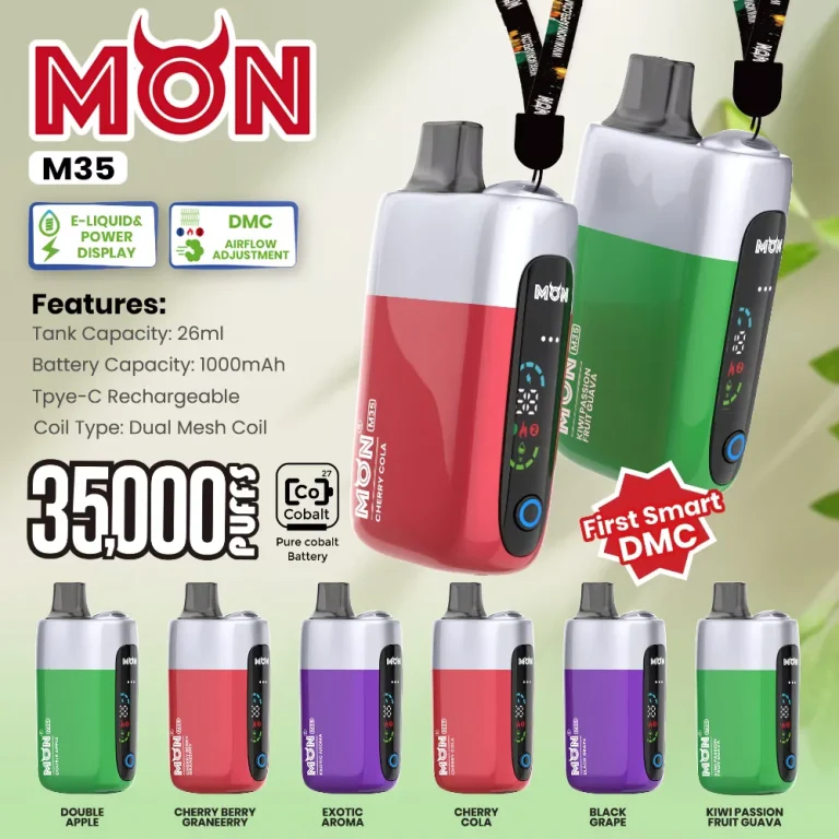 MON M35 35000 wholesale – buy in bulk from Euro Vapes Germany