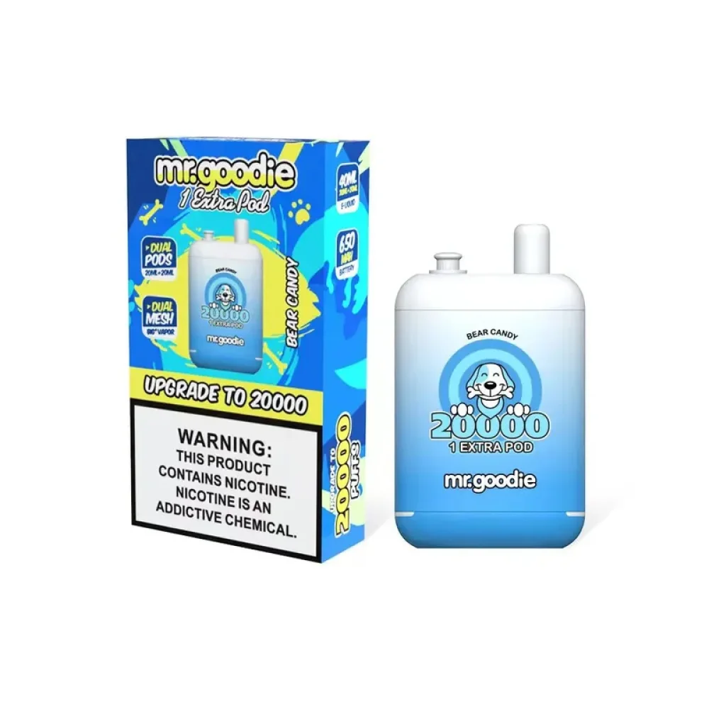 Mr Goodie 20000 Dual Tank wholesale – buy in bulk from Euro Vapes Germany
