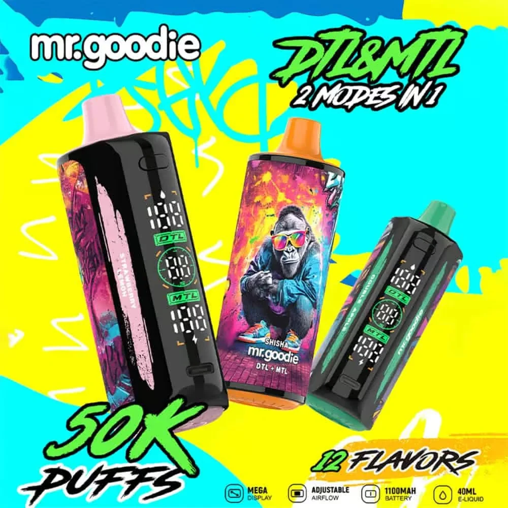 Mr Goodie Shisha 50000 wholesale – buy in bulk from Euro Vapes Germany