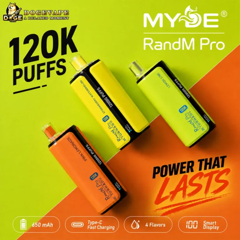 MYDE 120K 4-in-1 wholesale – buy in bulk from Euro Vapes Germany