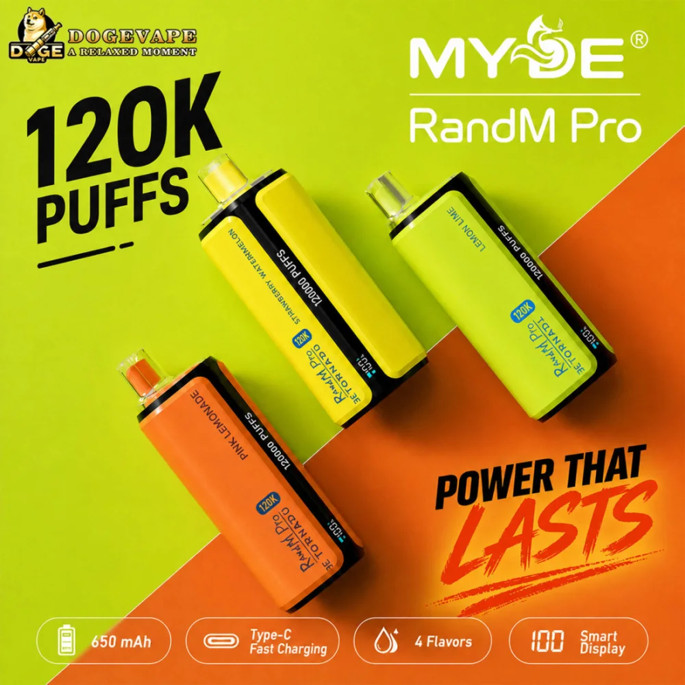 MYDE 120K 4-in-1 wholesale – buy in bulk from Euro Vapes Germany