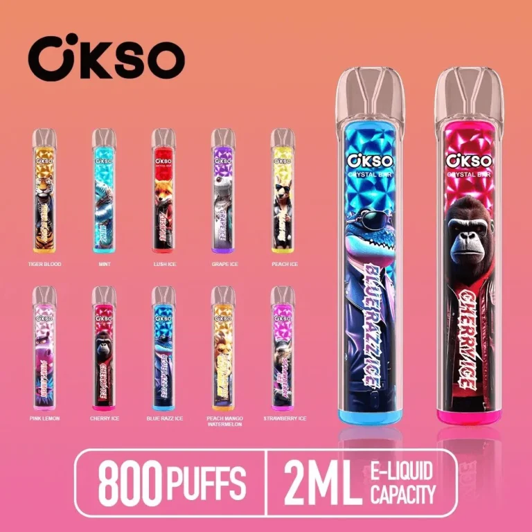 OKSO Crystal Bar 800 wholesale – buy in bulk from Euro Vapes Germany