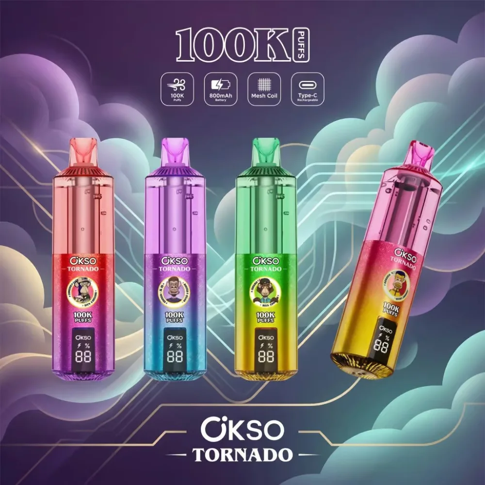 OKSO Tornado 100K wholesale – buy in bulk from Euro Vapes Germany