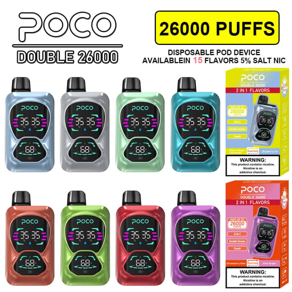 POCO DB 26000 Double Flavour wholesale – buy in bulk from Euro Vapes Germany