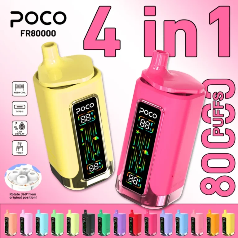 POCO FR80000 4-in-1 wholesale – buy in bulk from Euro Vapes Germany