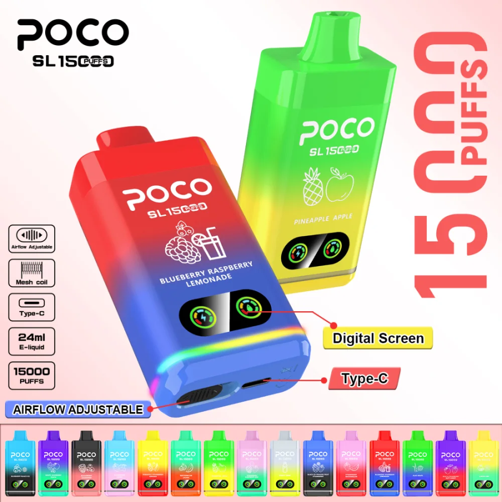 POCO SL15000 wholesale – buy in bulk from Euro Vapes Germany