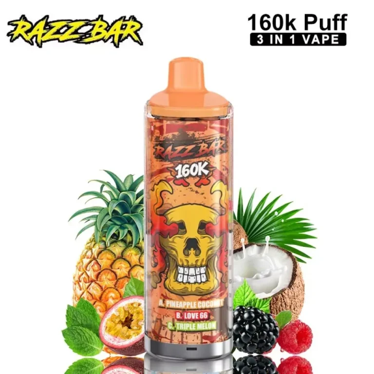 Razz Bar 160K 3-in-1 wholesale – buy in bulk from Euro Vapes Germany