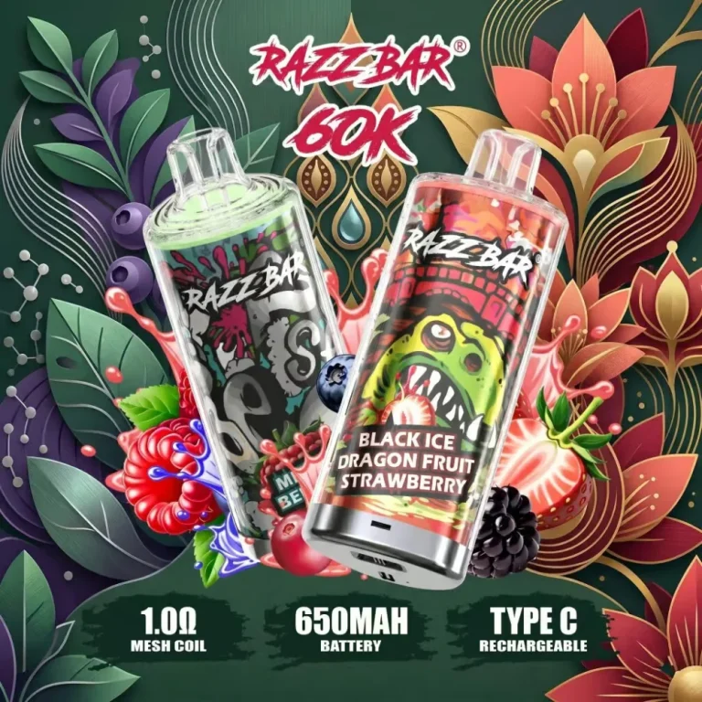 Razz Bar Crystal 60000 wholesale – buy in bulk from Euro Vapes Germany