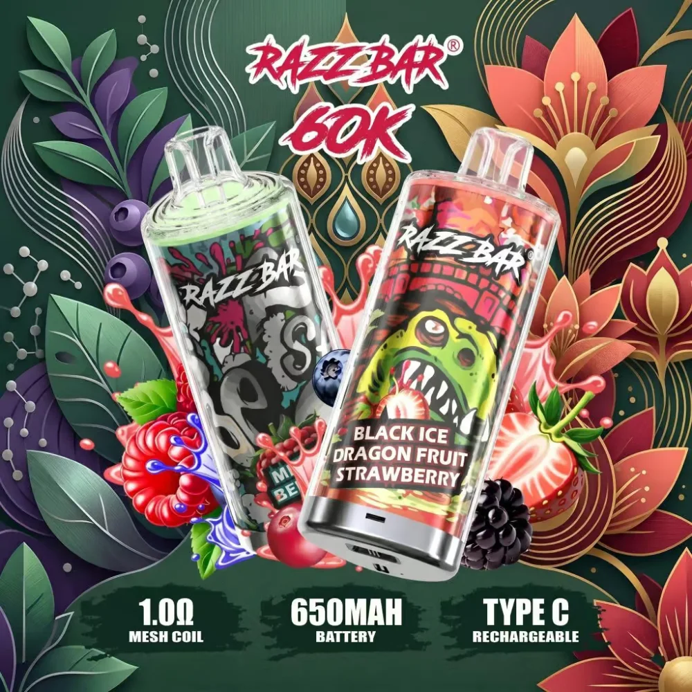 Razz Bar Crystal 60000 wholesale – buy in bulk from Euro Vapes Germany