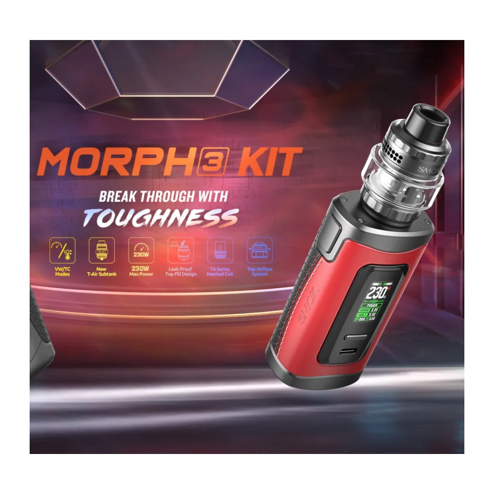 SMOK Morph 3 Kit wholesale – buy in bulk from Euro Vapes Germany