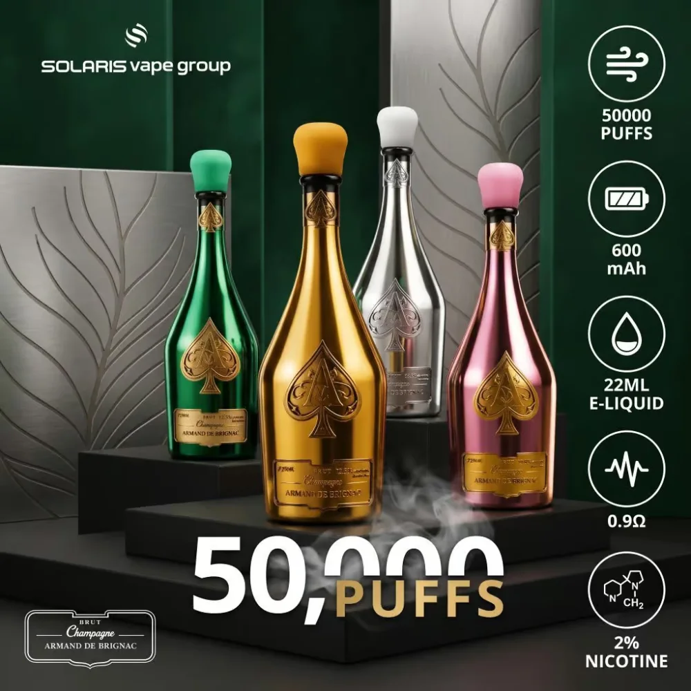 Solaris Champagne 50K wholesale – buy in bulk from Euro Vapes Germany