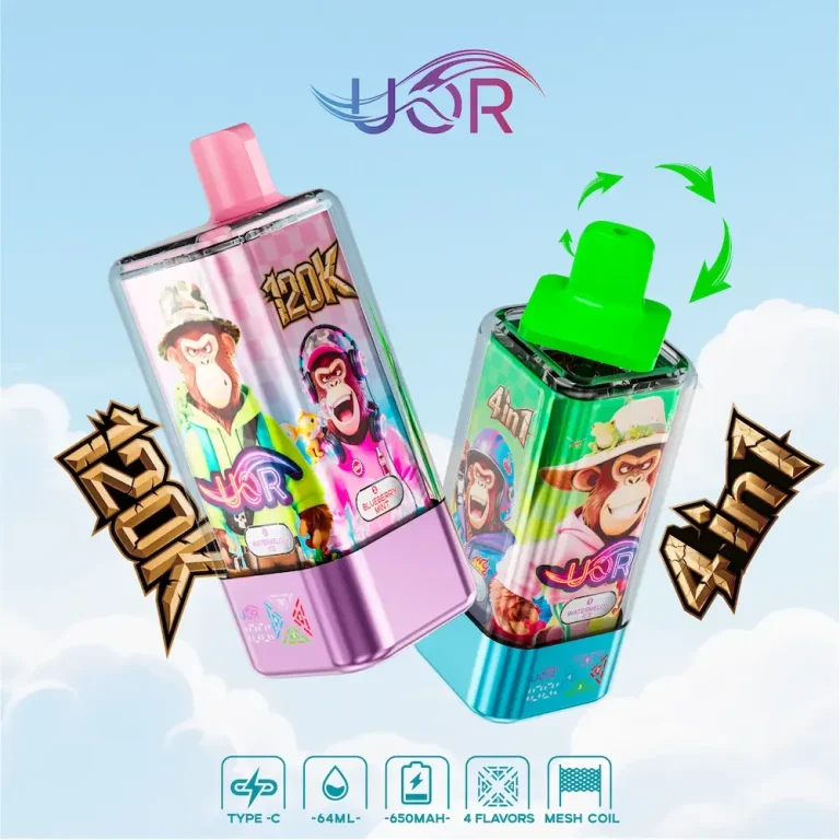 UOR Crystal 120K 4-in-1 wholesale – buy in bulk from Euro Vapes Germany