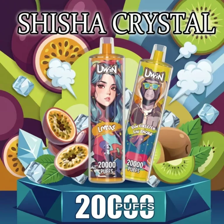 Uwin Crystal Shisha Hookah 20000 wholesale – buy in bulk from Euro Vapes Germany