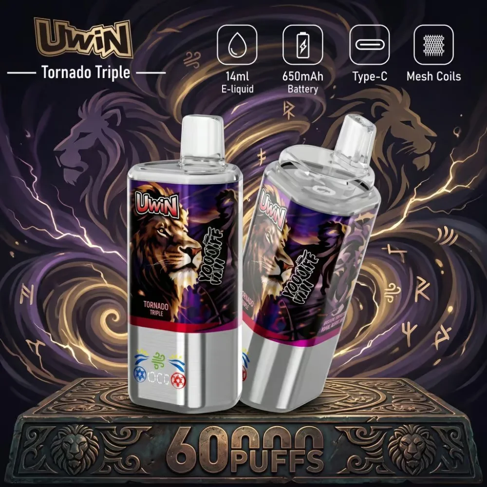 Uwin Tornado Triple 60K wholesale – buy in bulk from Euro Vapes Germany