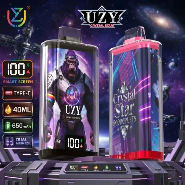 UZY Crystal Star 60K wholesale – buy in bulk from Euro Vapes Germany