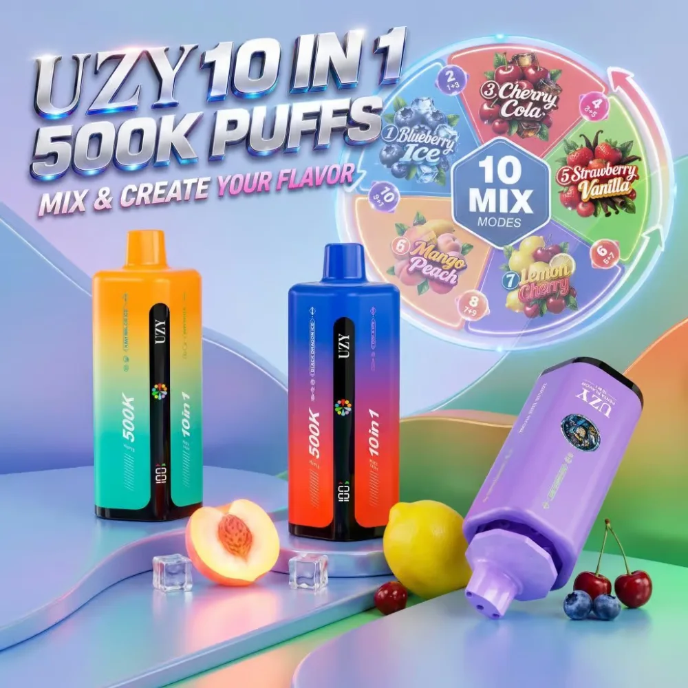 UZY Penta 500K 10-in-1 wholesale – buy in bulk from Euro Vapes Germany