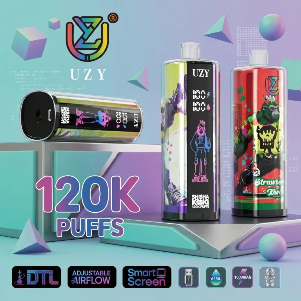UZY Shisha Hookah King 120K wholesale – buy in bulk from Euro Vapes Germany