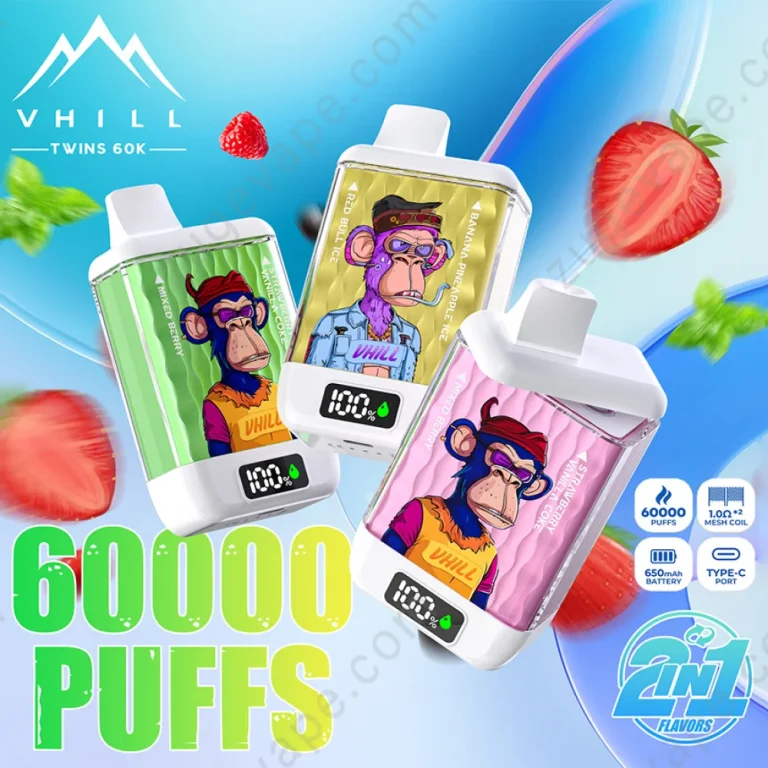VHILL Twin 60K wholesale – buy in bulk from Euro Vapes Germany
