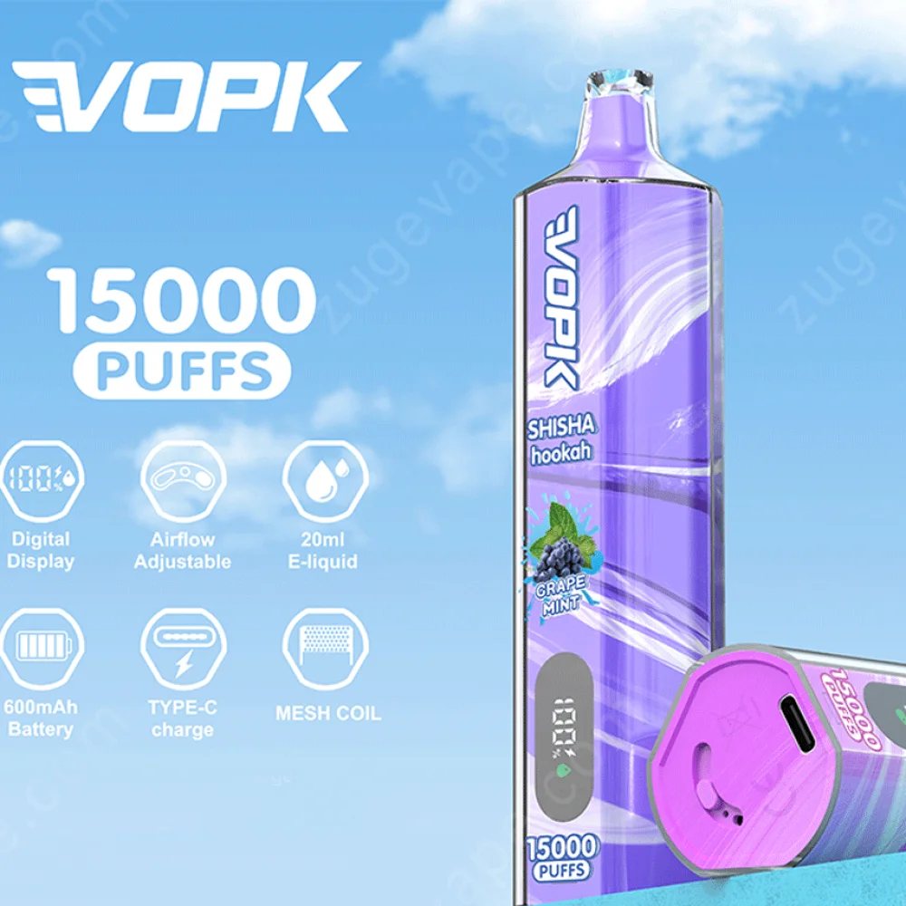 VOPK Shisha Hookah 15000 wholesale – buy in bulk from Euro Vapes Germany