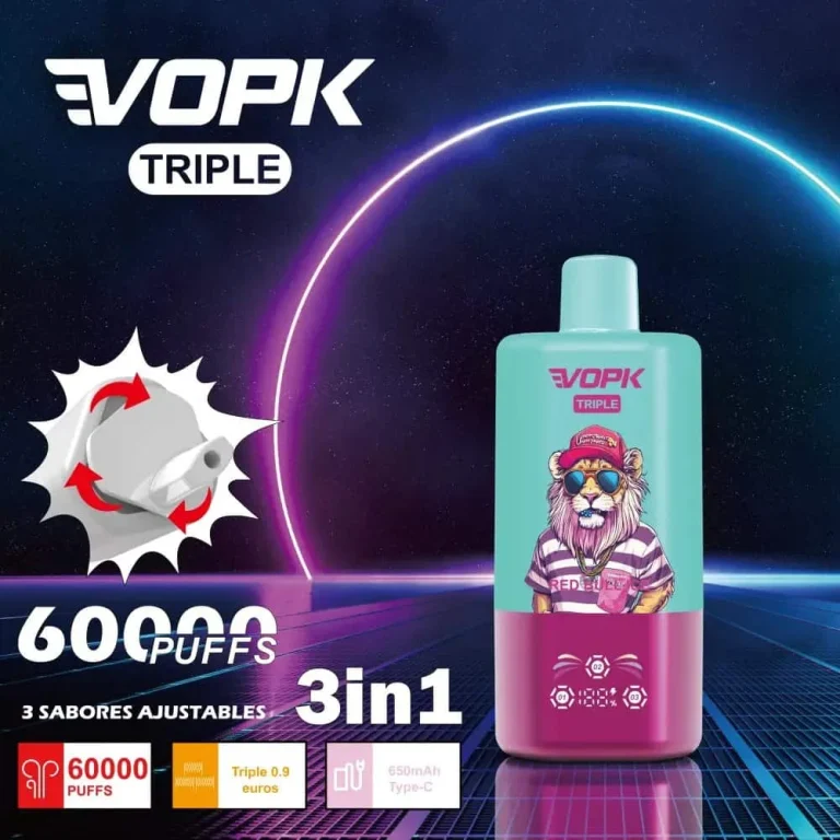 VOPK Triple 60000 wholesale – buy in bulk from Euro Vapes Germany
