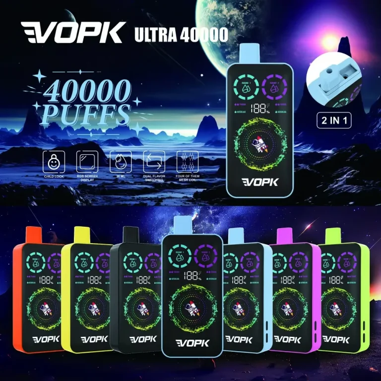 VOPK Ultra 40000 wholesale – buy in bulk from Euro Vapes Germany