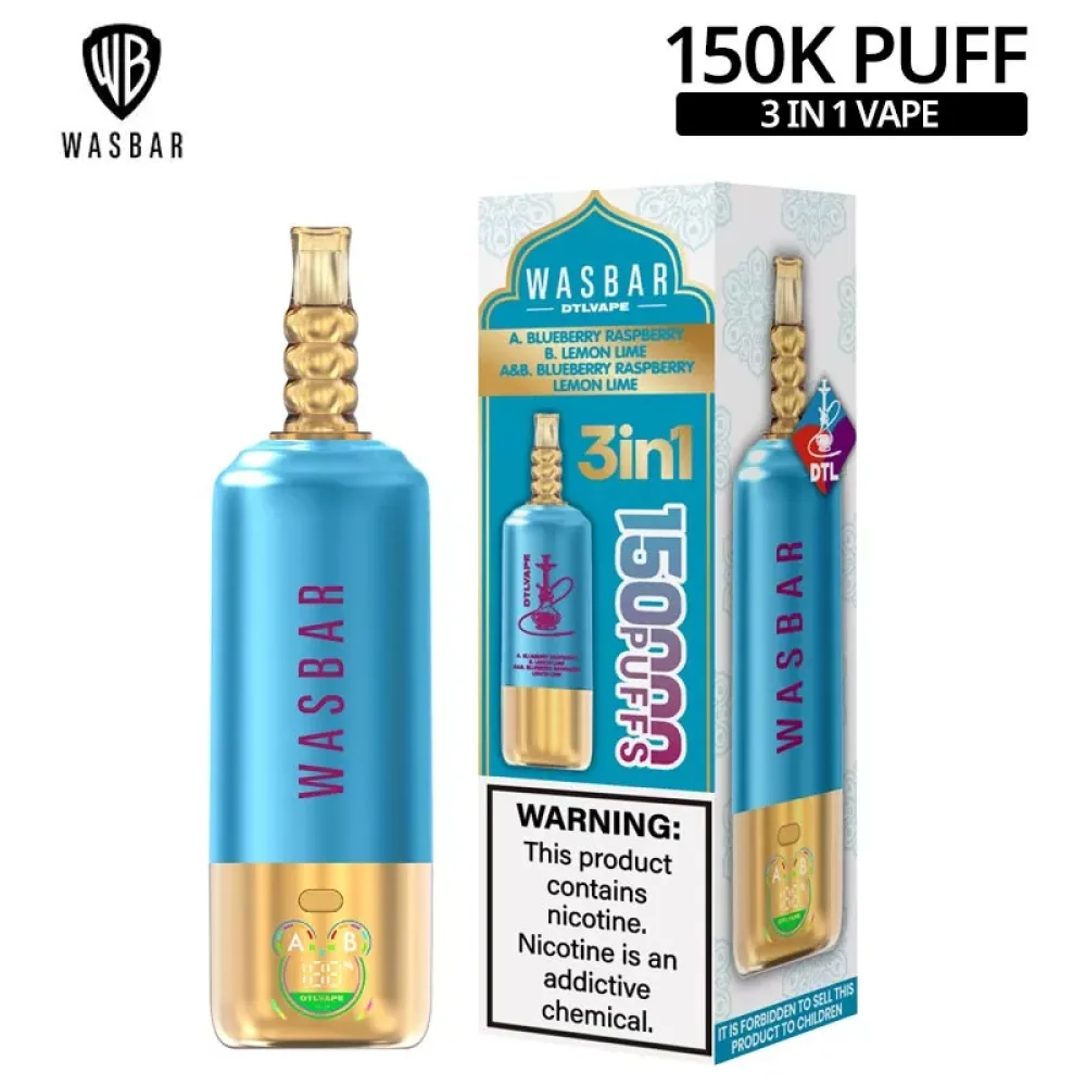 Wasbar 150K 3-in-1 wholesale – buy in bulk from Euro Vapes Germany
