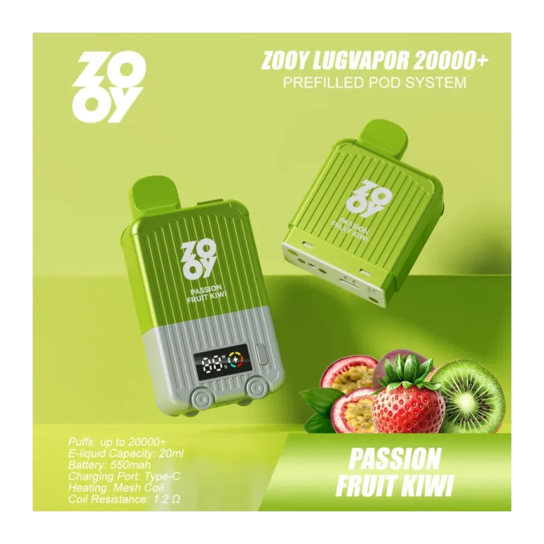 ZOOY LugVapor 20000 Kit wholesale – buy in bulk from Euro Vapes Germany